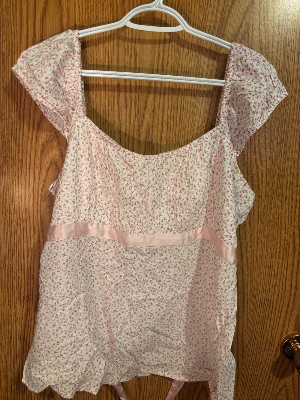Hollister Pink Baby Doll Top